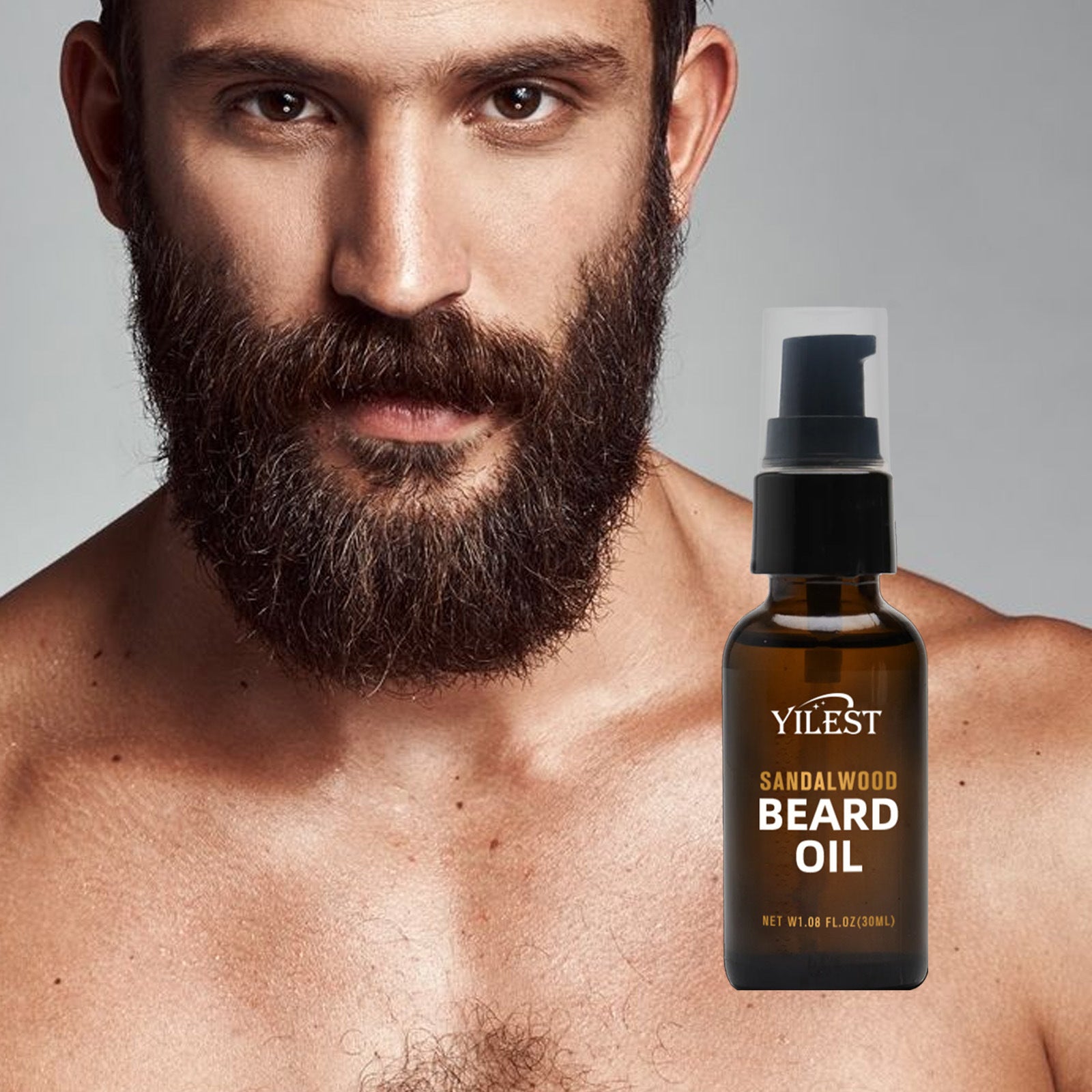 Men's Beard Care 30ml Growth Facial Cleaning