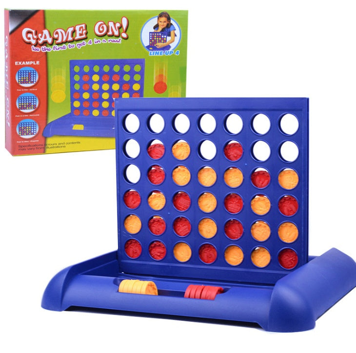 Three-dimensional four-game chess bingo five sons four-game chess children's chess toys puzzle parent-child board game