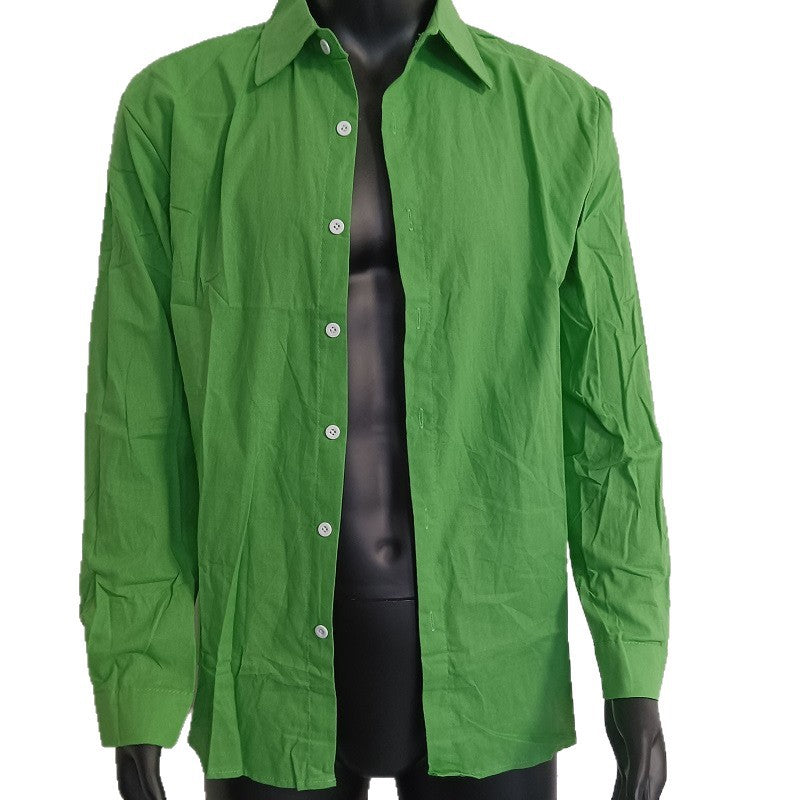 Men's Long-Sleeve Business-Casual Shirt