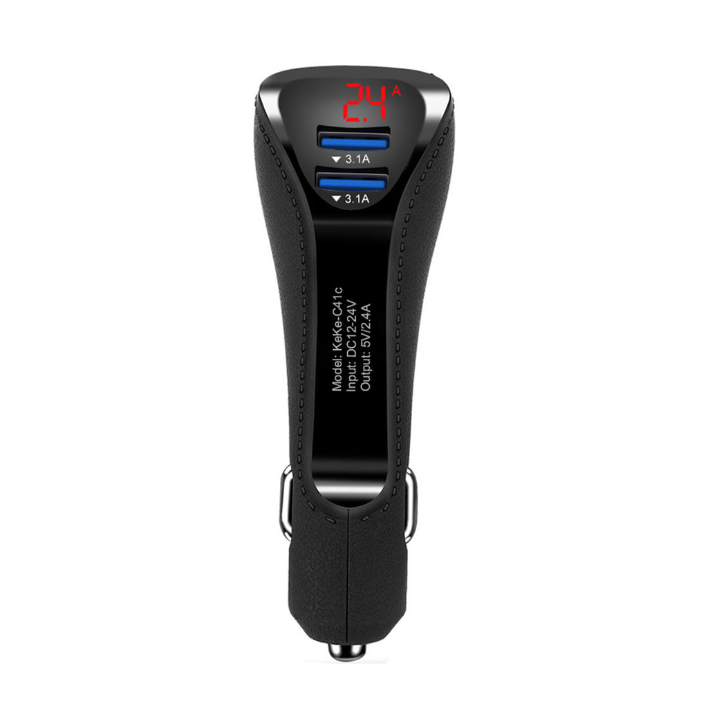Multifunctional Digital Display Car Charger Dual USB Interface New Car Charger Cellphone Car Charger Car Charger Display Voltage And Current